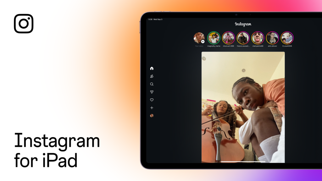 15 años después, Instagram llega al iPad. Lo hace con novedades que marcan diferencias frente a la versión para móviles